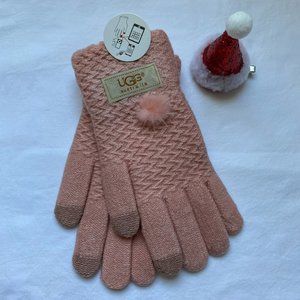 UGG Pink Tech Gloves